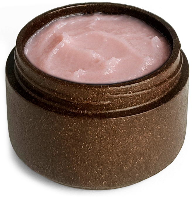 Agropak jar filled with overnight mask