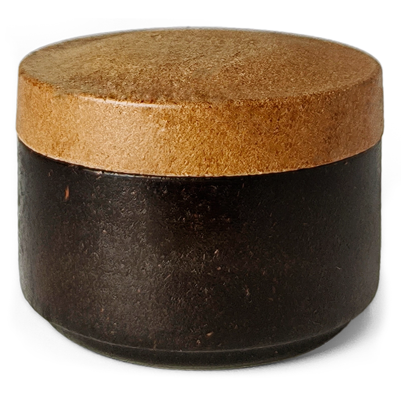 Noir Black body, Sandstone lid
